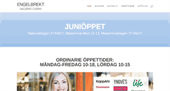 Desktop Screenshot of engelbrektgalleria.se